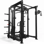 A detailed shot of the exclusive Monster Rhino Trainer Rogue Blue Multi Belt, emphasizing its wide waist accommodation and quality