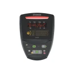 A visual representation highlighting the automatic stride adjustment feature of the Elliptical Q47x Home Octane