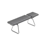 AEKE Fitness Bench B1 expanded for standard dumbbell workouts