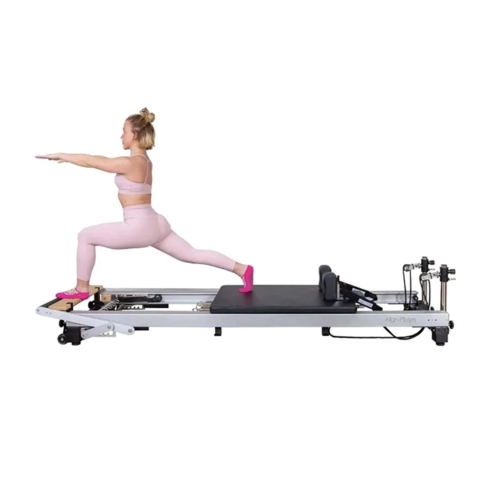 Align Pilates A8 Pro Reformer 28 machine with premium carriage and springs Align Pilates A8 Pro Reformer 28 machine with premium carriage and springs