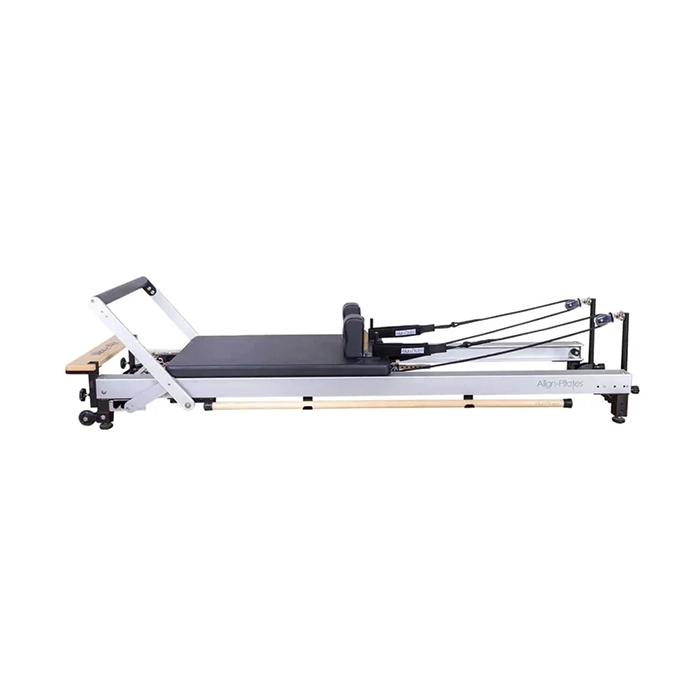 Align Pilates C8 Pro Reformer Machine with aluminum frame and 5 music wire springs Align Pilates C8 Pro Reformer Machine with aluminum frame and 5 music wire springs