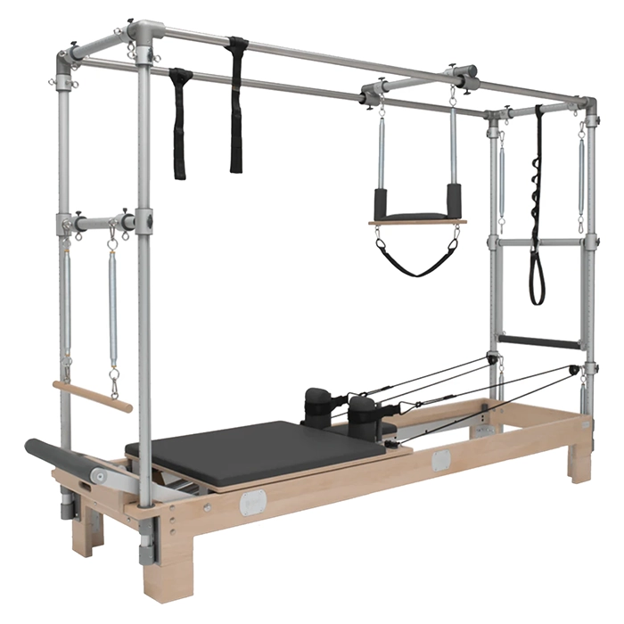 BASI Systems Cadillac Reformer Combo Machine with full trapeze framework BASI Systems Cadillac Reformer Combo Machine with full trapeze framework