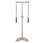 BASI Systems Ped and Pull Pilates vertical spring tower with wooden seat