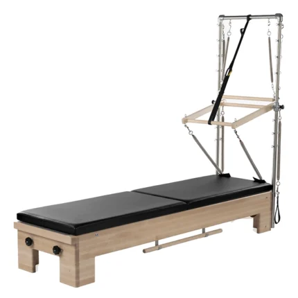CenterLine Reformer with Tower and Mat in a professional Pilates studio