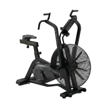 Centr HYROX Air Bike with heavy-duty fan wheel and console display