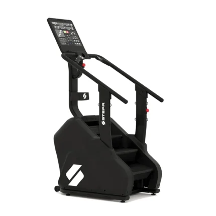 Climb STEPR Pro LED Stair Machine with advanced LED console and 7-inch floating stadium steps