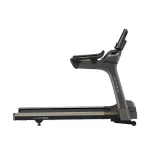 Close-up of the 10" XER touchscreen on the Matrix T75 Treadmill 10 inch XER, showing interactive features