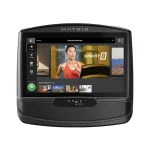 Close-up of the 16-inch XIR touchscreen on Elliptical A50 Matrix 16 inch XIR