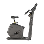 Close-up of the 16" XIR touchscreen on the Bike U30 Upright Matrix 16 inch XIR, displaying interactive features