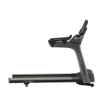 Close-up of the 8.5" XR LCD console on the Matrix T75 Treadmill 8.5 inch XR, showing workout data