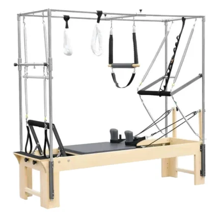 Elina Pilates Cadillac Reformer Machine in full tower configuration