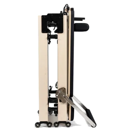 Elina Pilates Foldable Maple Home Reformer for Home in American maple wood