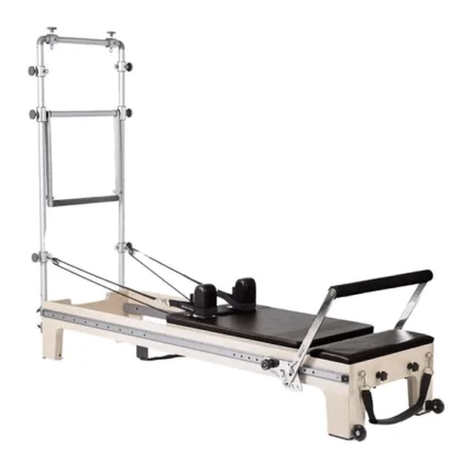 Elina Pilates Master Instructor Reformer with Tower in light American maple wood
