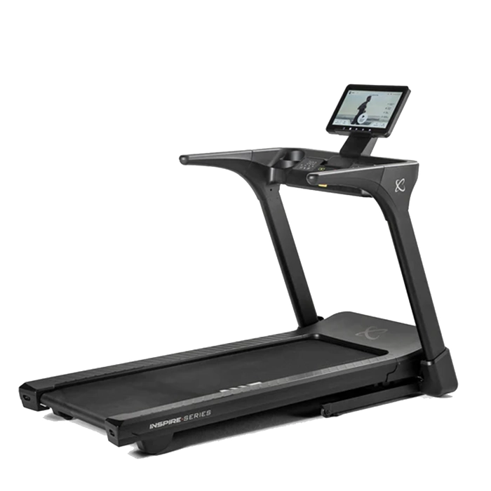Inspire Series T5s Treadmill with 15.6 Screen showcasing the open streaming console Inspire Series T5s Treadmill with 15.6 Screen showcasing the open streaming console