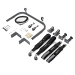 Konnector for Rialto Reformer Pilates single rope pulley system installed