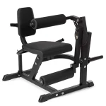 Lower Body Leg Extension Hamstring Curl The machine showcasing its dual functionality for both leg extensions and hamstring curls in a home gym setting