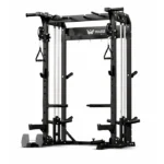 Major Fitness Power Rack F22 Standard with dual independent cable pulleys and sandwich J-hooks