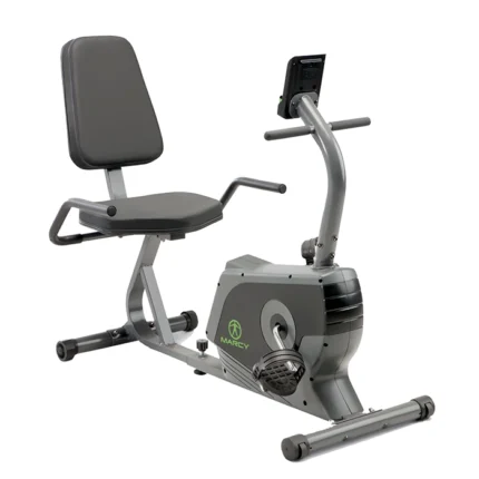 Marcy NS-1206R Recumbent Bike Magnetic Resistance Recumbent Bike with LCD monitor and adjustable seat