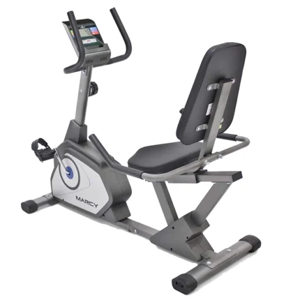 Marcy NS-40502R Compact Recumbent Bike with LCD monitor and 8 resistance levels