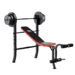Marcy Pro Standard Weight Bench PM-2084 Standard Weight Bench with 100lb vinyl weight set
