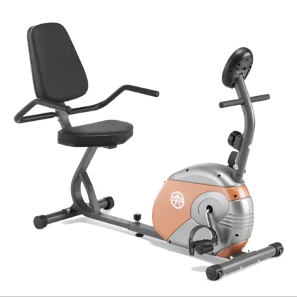 Marcy Recumbent Exercise Bike ME-709 with step-through frame and LCD monitor