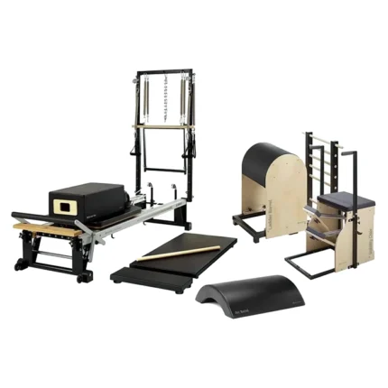 Merrithew Pilates Rehab Studio Bundle including Reformer Cadillac and Stability Chair