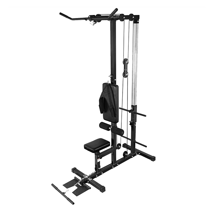 Multifunctional Lat Pulldown Machine with high-density padding and steel frame Multifunctional Lat Pulldown Machine with high-density padding and steel frame