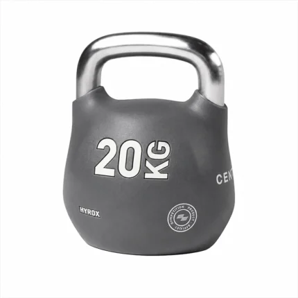 Official HYROX 20kg Octo Kettlebell weight showcasing the eight-sided shell