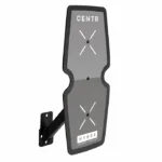 Official HYROX Competition Rig Target with dual-height steel plates