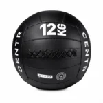Official HYROX Competition Wall Ball 12 Kg with non-slip vinyl texture and visible weight markings