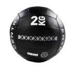 Official HYROX Competition Wall Ball 2 Kg with non-slip vinyl texture and visible weight markings
