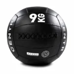 Official HYROX Competition Wall Ball 9 Kg with non-slip vinyl texture and visible weight markings