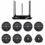 Official HYROX Mens Pro Power Sled Bundle on fitness turf