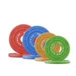 Olympic Color Change Plate Set with vibrant white, green, blue, and red increments