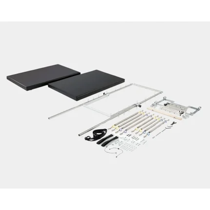 Professional Tower and Mat Conversion Retrofit Kit installed on a wooden reformer