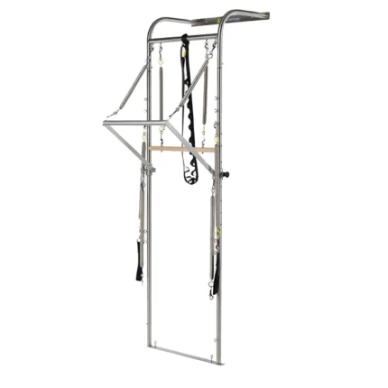 Professional Wall Tower Pilates Unit mounted in a modern studio