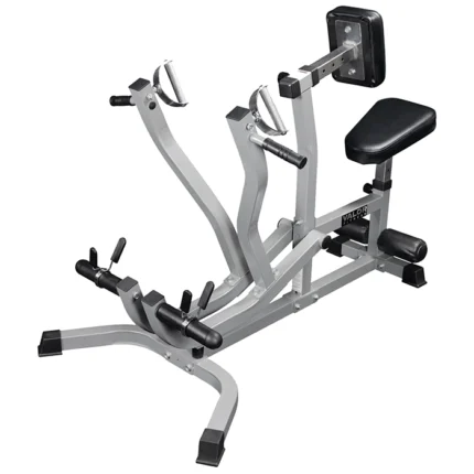 Seated Row Machine with Independent Arms and adjustable chest pad