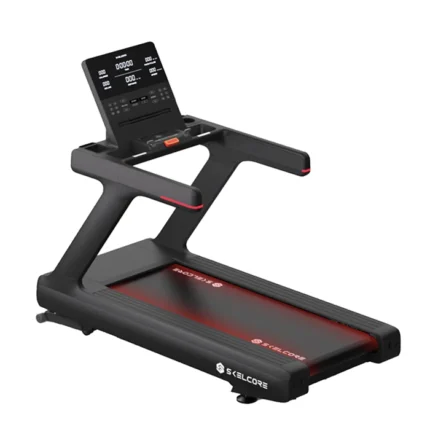 Skelcore Black Series 6.0 Commercial Treadmill with 21.5-inch LED smart screen