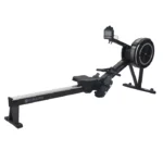 Skelcore Commercial Air Rower with adjustable air resistance fan and chain drive