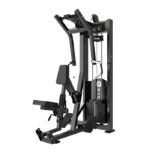 Skelcore Power Series Seated Low Row Commercial Seated Low Row machine with pin-loaded weight stack