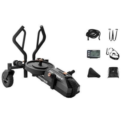 Tank M1S Complete Sled Kit featuring the magnetic sled and all pulling accessories