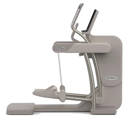 Technogym Artis Vario Elliptical Stone with a premium grey finish and digital console