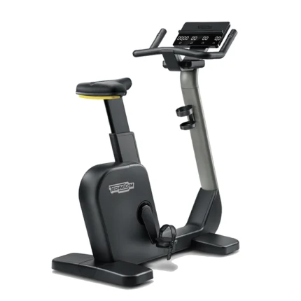 Technogym Cycle Compact Exercise Bike showing its accessible walk-through design