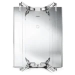 Technogym Kinesis Personal Vision functional training wall with a mirror-polished steel surface