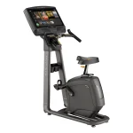 The Bike U50 Recumbent Matrix 22 inch XUR with its large 22-inch XUR touchscreen console, showcasing its step-through design