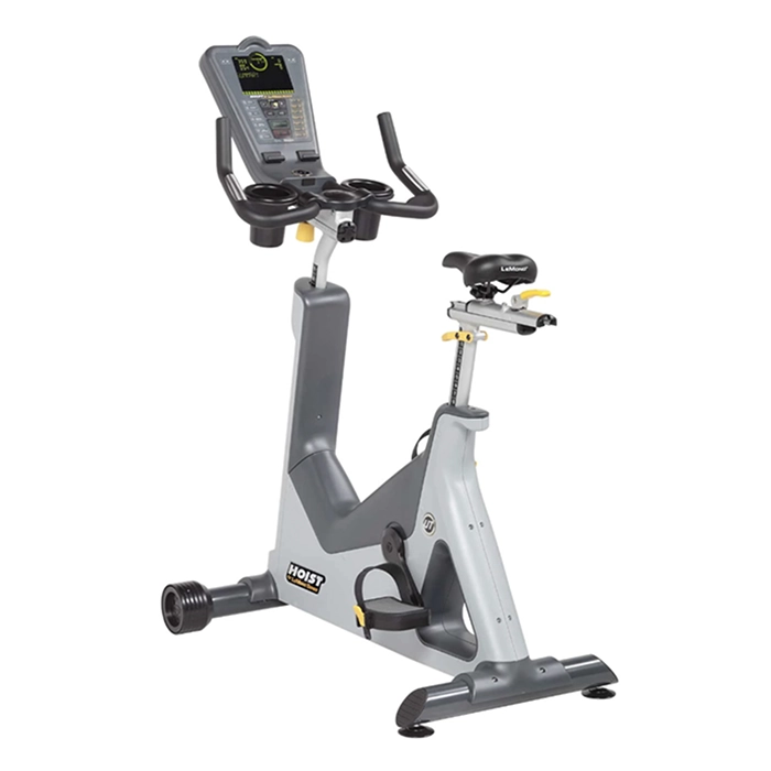The Lemond Series UT Upright Trainer Hoist, showcasing its sleek design and comfortable upright position