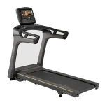 The Matrix T30 Treadmill 16 inch XIR with its large 16-inch XIR touchscreen console, ready for a workout