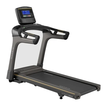 The Matrix T30 Treadmill 8.5 inch XR with its 8.5-inch XR LCD console, ready for a workout