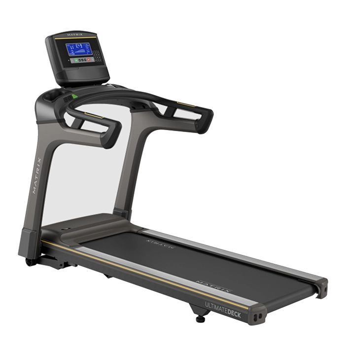 The Matrix T50 Treadmill 8.5 inch XR with its 8.5-inch XR LCD console, ready for a workout