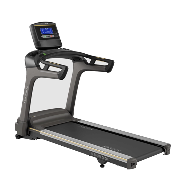 The Matrix T75 Treadmill 8.5 inch XR with its 8.5-inch XR LCD console, ready for a workout